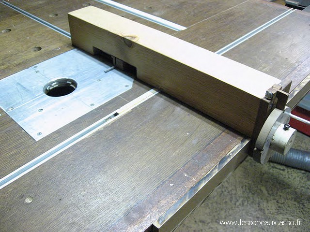 Fabriquer un gabarit tenon mortaise pour défonceuse 